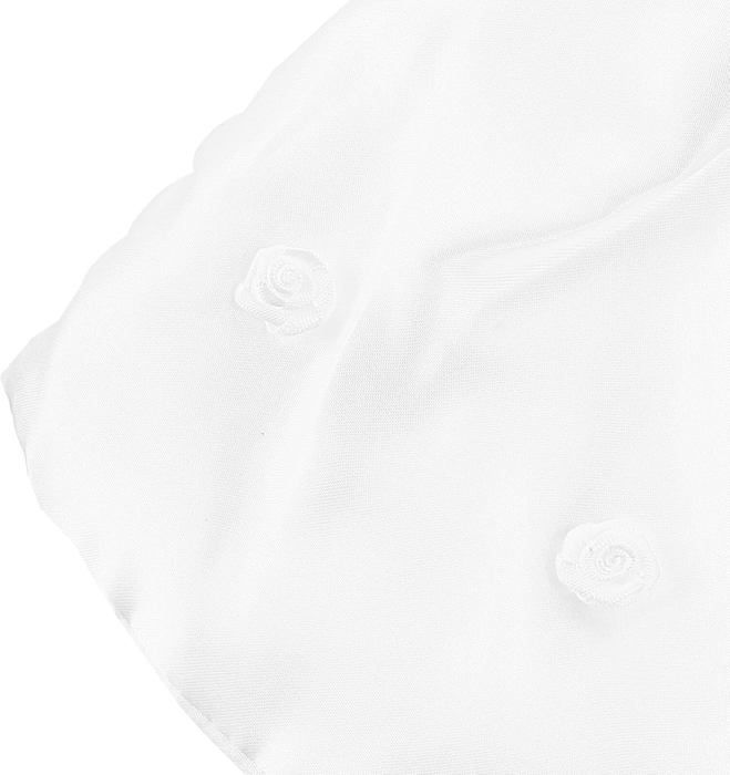 Sac à Main De Mariée En Satin Blanc - 20x21cm - Accessoire Mariage Élégant - Pour Cadeau Ou Usage Personnel
