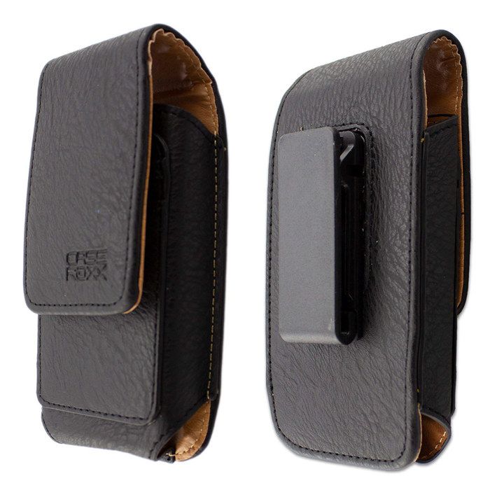 Housse Holster Crosscall Taille S Noir - Étui Ceinture Réglable Pour Smartphone