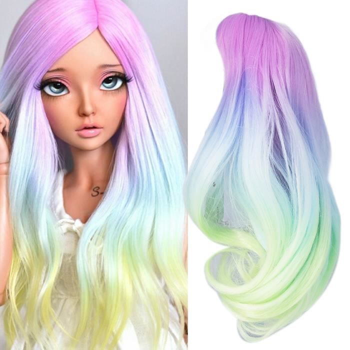 Perruque Poupée Cheveux Naturels 22.5 Cm – Georgette Bravot – Restauration