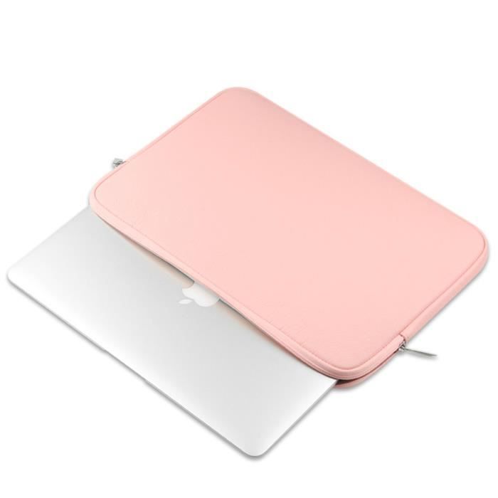 TECOOL 13 Pouces Housse Cuir Pochette Macbook Air / Pro 13, Pro 14 2021, 13,5  Surface Laptop 4 / 3, 13,3 Ultrabook, Vieux Rose - Cdiscount Informatique
