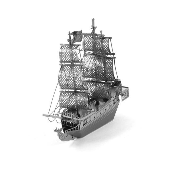 3d Metal Puzzle Pirate Ship Laser Cutting Coloré Modèle Bateau Bricolage  Artisanat Cadeau Jouet-26
