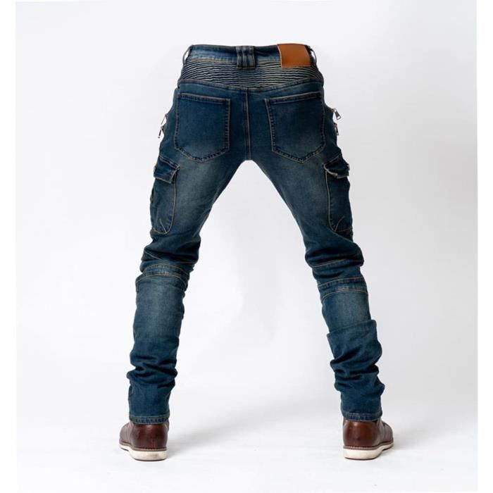 Pantalon Cargo Moto Homme Pantalon Moto Homme En Jean Avec