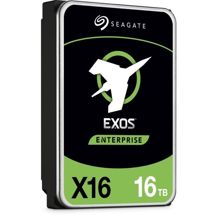 SEAGATE - Disque dur Interne HDD - Exos X16 - 16To - 7200 tr/min - 3.5  (ST16000NM001G) - Cdiscount Informatique
