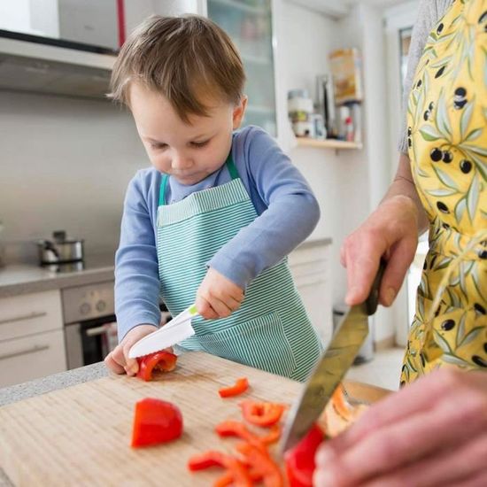 Ensemble de couteaux de cuisson de cuisine pour enfants de 3