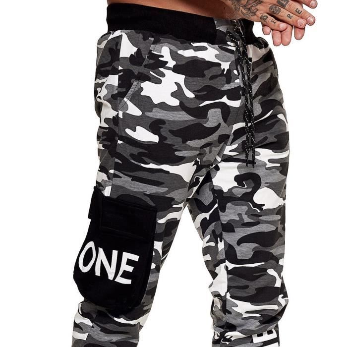 Pantalon jogging online camouflage homme