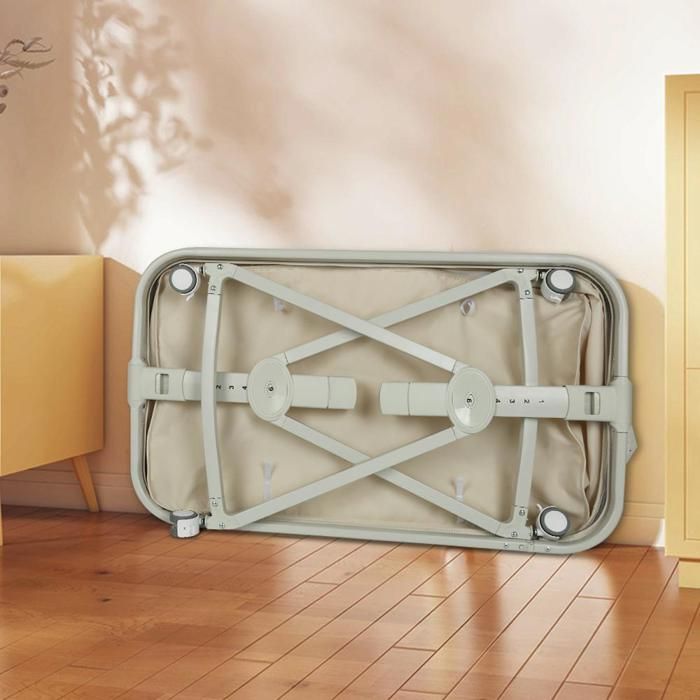 Lit Cododo Bébé Pliable 3-en-1 – Lit Portable Nouveau-né + Barrière Sécurité – Idéal Voyage & Maison