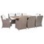 Vidaxl Mobilier De Jardin 9 Pcs Avec Coussins Resine Tressee