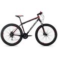 VTT semi-rigide 27,5" Plus Xceed noir-rouge KS Cycling - Homme - 24 Vitesses-0