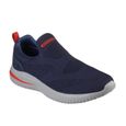 Sneakers Homme - SKECHERS - DELSON 3.0 - CABRINO - Blanc - A élastique - Textile-0