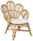 BELIANI Chaise paon en rotin naturel pour enfants FLORENTINE II