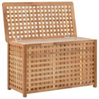 Coffre de blanchisserie - MOTHINESSTO - LY7186 - Bois massif - Marron - Elégance - Chic