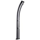 Douche solaire Aluminium Spring 30 L - Anthracite/Inox avec rince-pieds - POOLSTAR