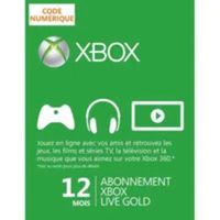 Abonnement Xbox Game Pass Core - 12 Mois - NOUVEAU COMPTE