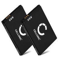 CELLONIC 2X Batterie Premium Compatible avec SteelSeries Siberia 800, Siberia 840 (900mAh) 160240 Batterie de Rechange