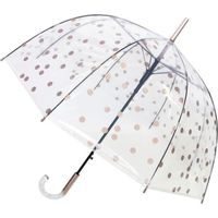 Parapluie cloche transparent pois cruivrés - Smati Incolore