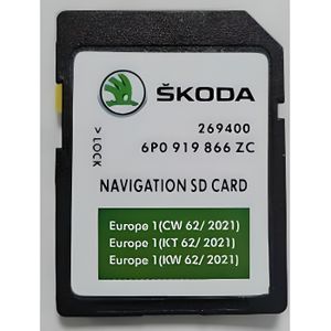PACK ACCESSOIRES GPS Carte SD GPS Europe 2021 - Navigation AS MIB2 - SK