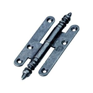 Lot De 2 Paumelles Simples Gauche – Laiton Chromé, 30 X 40 Mm