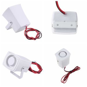 Loud Intrus Cambrioleur Alarme interne quatre piézo-électriques sirène 12 volts cc 111DB