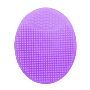 GOMMAGE VISAGE Gommage - Exfoliant,Silicone visage gommage brosse tampon de lavage dissolvant de saleté nettoyage en profondeur - Type purple