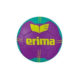 BALLON DE HANDBALL Ballon enfant Erima Pure Grip - purple/vert - Taille 0