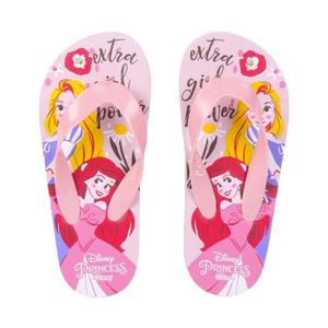 TONG Tongs enfant fille Disney Princesses - Rose - du 26 au 33