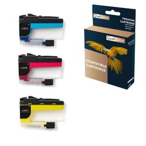 Cartouches Brother LC980XL – Pack 5 (2 Noir + Cyan + Magenta + Jaune) Compatible QUALITONER, Neuf