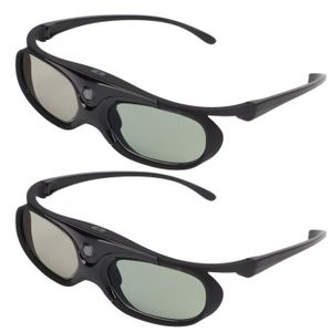 LUNETTES 3D SURENHAP lunettes de projecteur 3D 2 pièces 144Hz 
