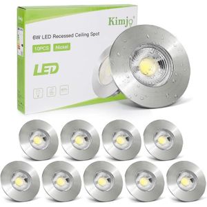 SPOTS - LIGNE DE SPOTS Spot Led Encastrable Blanc Froid 6000K 6W, Spot Sa