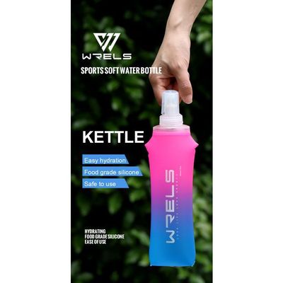 Gourde Souple Running 500ml En TPU – Lot De 2, Pliable, Sans BPA, Pour Course Et Rando (bleu)