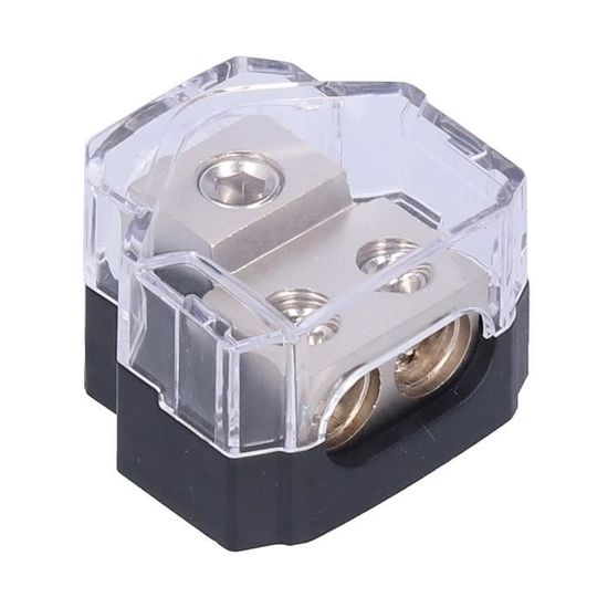 Bloc Distributeur Fusibles Voiture - Entrée 4 AWG, Sortie 8 AWG - Protection Système Audio
