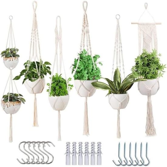Jardinière Suspendue Support Pour Plantes Suspendues De Pot À Fleurs