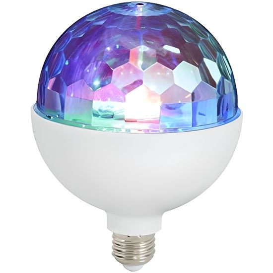 ampoule disco led ampoule disco boule disco rotative disco eclairage disco ampoule e27 blanc 0529 003 cdiscount maison