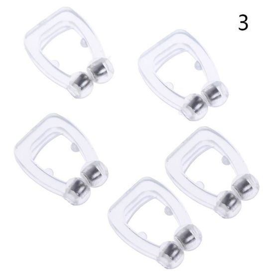 Clip Magnétique Anti-ronflement Pour Le Nez - En Silicone, Pour Un Meilleur Sommeil