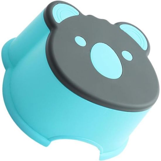 Chaise Pliante Pour Enfants Avec Oreilles De Lapin - Tabouret Marchepied En Plastique Robuste - Poignée Intégrée Pour Transport Facile - 23x18x38 Cm
