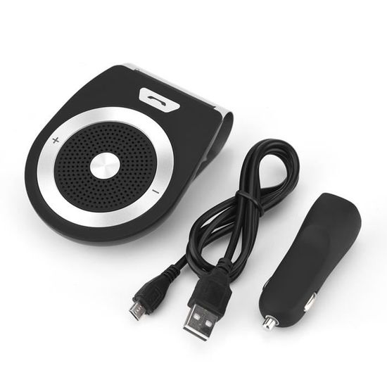 Fdit clip pour visière de voiture Kit mains libres Bluetooth sans