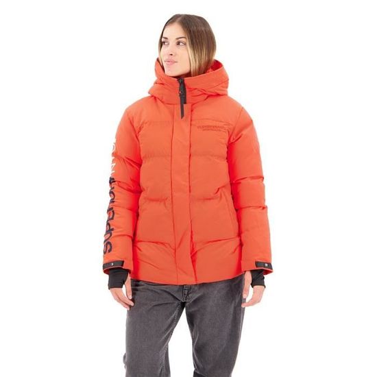 Veste Parka Superdry City Padded Hooded Wind - Veste Femme Capuche Matelassée