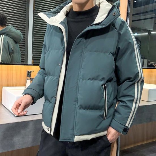 Manteau Chaud Doudoune Homme Hiver Chaud Manteau Matelassé à