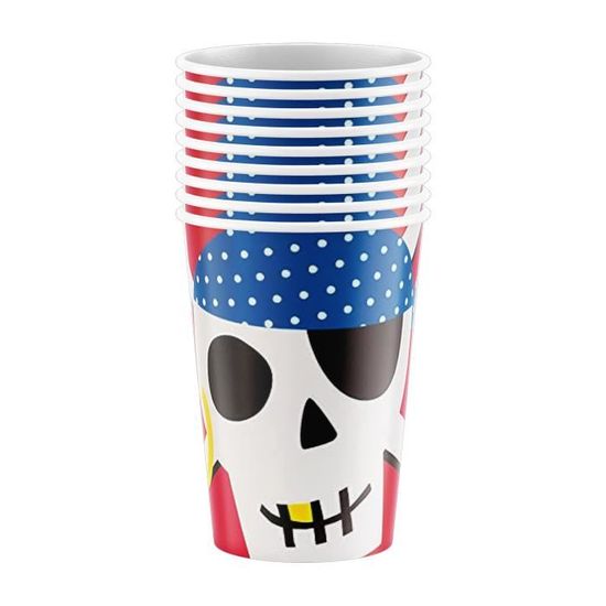 Gobelets en carton - AMSCAN - Bluey - 266 ml - 8 pièces - Jaune - Maison