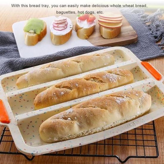 Pelle à Baguette En Bois De Hêtre - Pour Cuisson Pain Français - Outil De Boulangerie Naturel