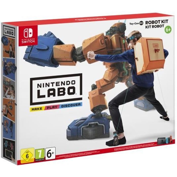 Nintendo Labo Toy Con 02: Robot Kit Switch Régler Neuf - vue 5
