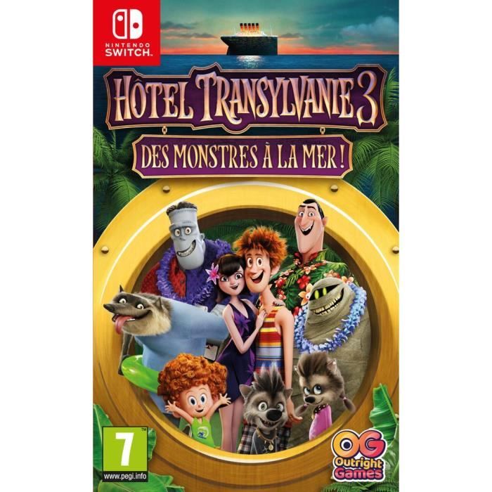 Hotel Transylvanie 3 Des Monstres à la Mer ! Jeu Switch