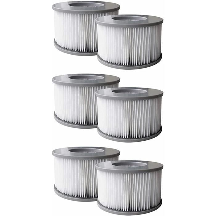 Lot De 4 Filtres MSpa FD2089 WUYAN - Cartouche Remplacement Pour Spa Et Piscine Portable