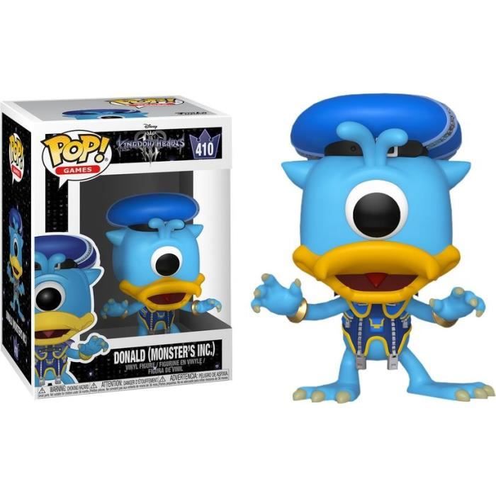 Figurine Funko Pop! Kingdom Hearts 3: Donald (Monsters Inc.)
