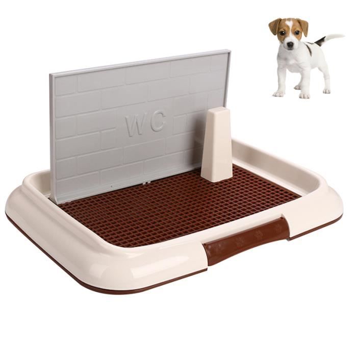 Toilette en plastique Entraîneur de pot pratique pour animaux de compagnie Toilette d'entraînement pour chien portative