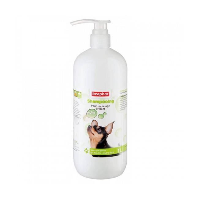 Shampoing éclat du pelage à l'Huile de Macadamia Beaphar pour chien 1 litre