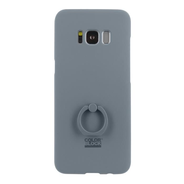 Colorblock CBCOVRINGGS8GR, Housse, Samsung, Galaxy S8, 14,7 cm (5.8-), Gris