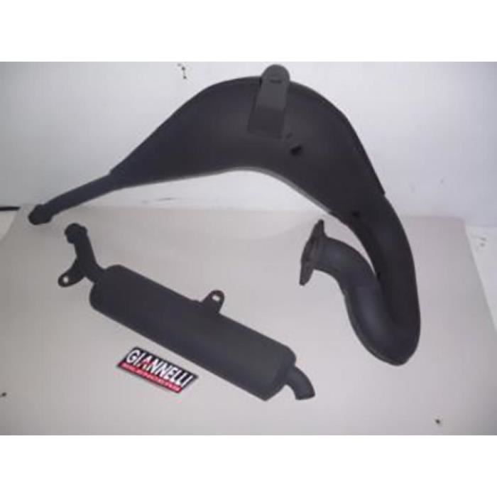 Ligne de pot d'échappement de détente GIANNELLI pour moto Yamaha 125 DTLC 1984 à 2001