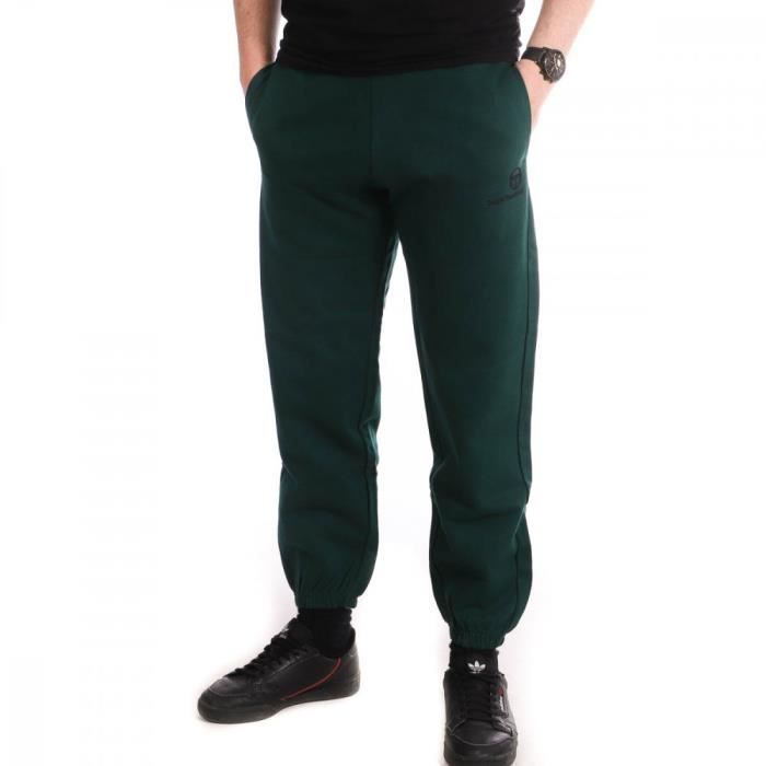Jogging vert foncé homme Sergio Tacchini