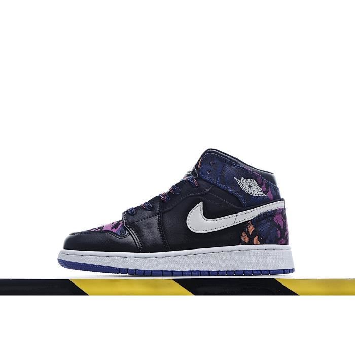 Baskets NIIKE-Air-Jordan 1 Zoom Air Comfort Retro mid high SE AJ1 Chaussures de-basket Homme Femme Haute CT5844-444