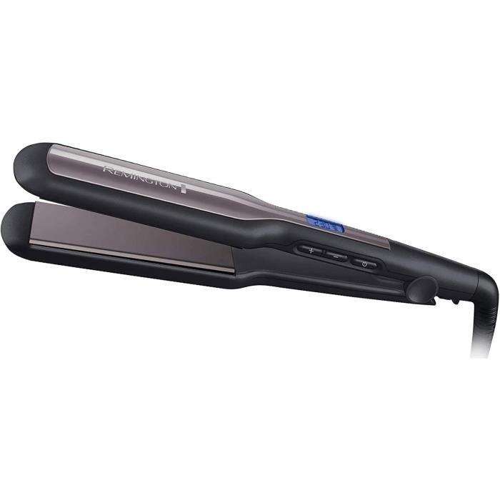 Remington Fer à Lisser, Lisseur , Plaques Flottantes XL, Température Variable, Lissage Facile, Chauffe Rapide - S5525